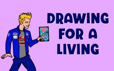 (CLUBHOUSE TIME MACHINE: 3/3/2022) DRAWING FOR A LIVING – Mick Elliott