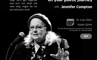 The next step on your poetic journey: with Jennifer Compton